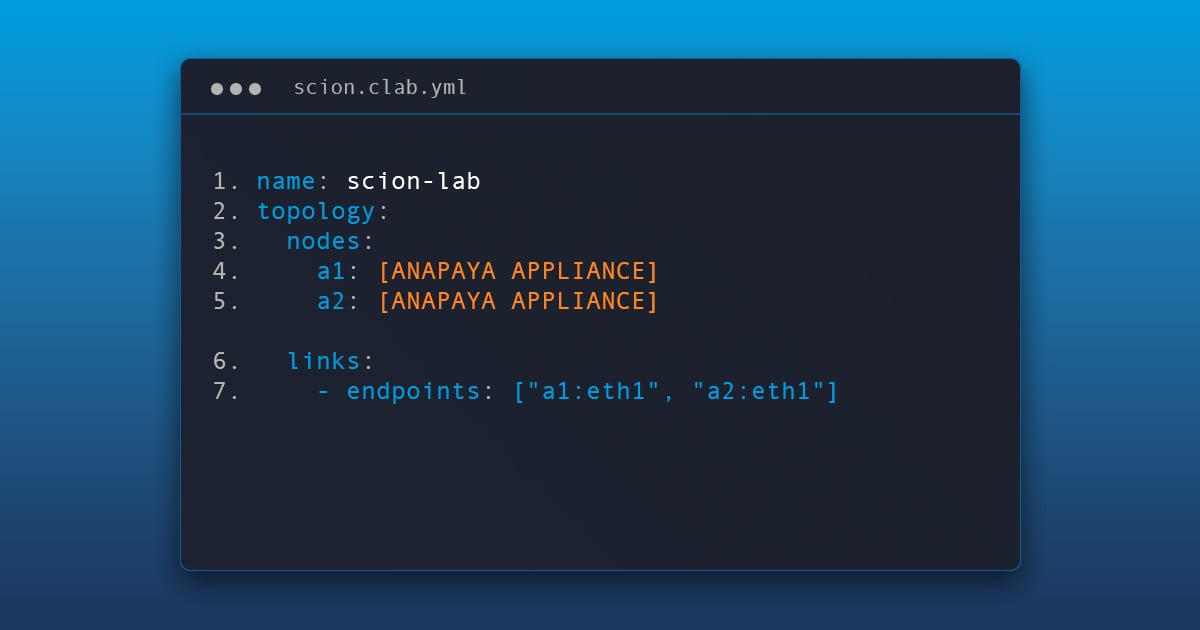 Bring SCION into your network lab: running the Anapaya appliance in Containerlab