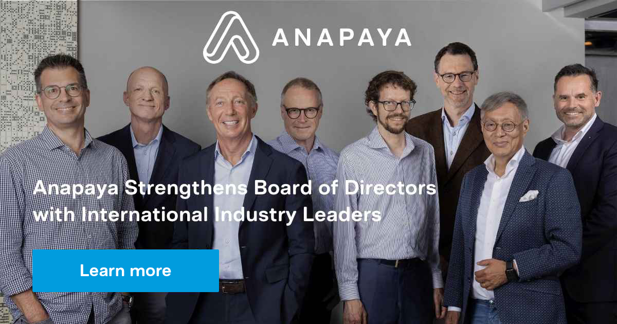International Industry Leaders strengthen Anapaya's Board of Directors