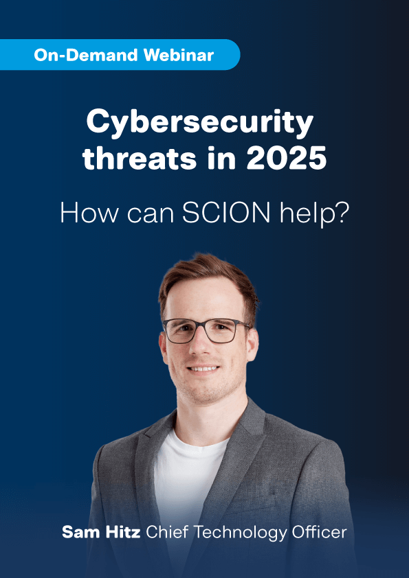 Cybersecurity threats in 2025 - how can SCION help?