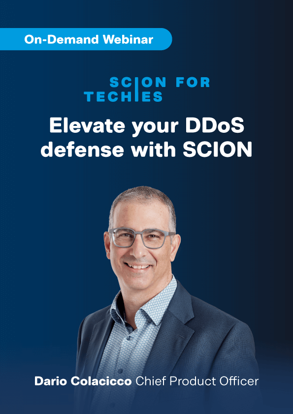 SCION for techies - Elevate your DDoS defense with SCION