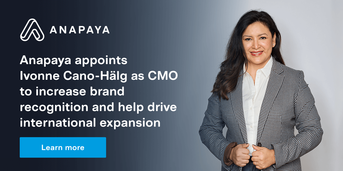 Anapaya appoints Ivonne Cano-Hälg as CMO to increase brand recognition and help drive international expansion