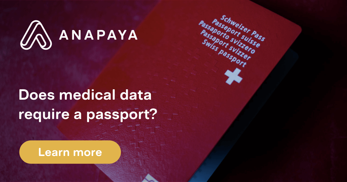 Does medical data require a passport?
