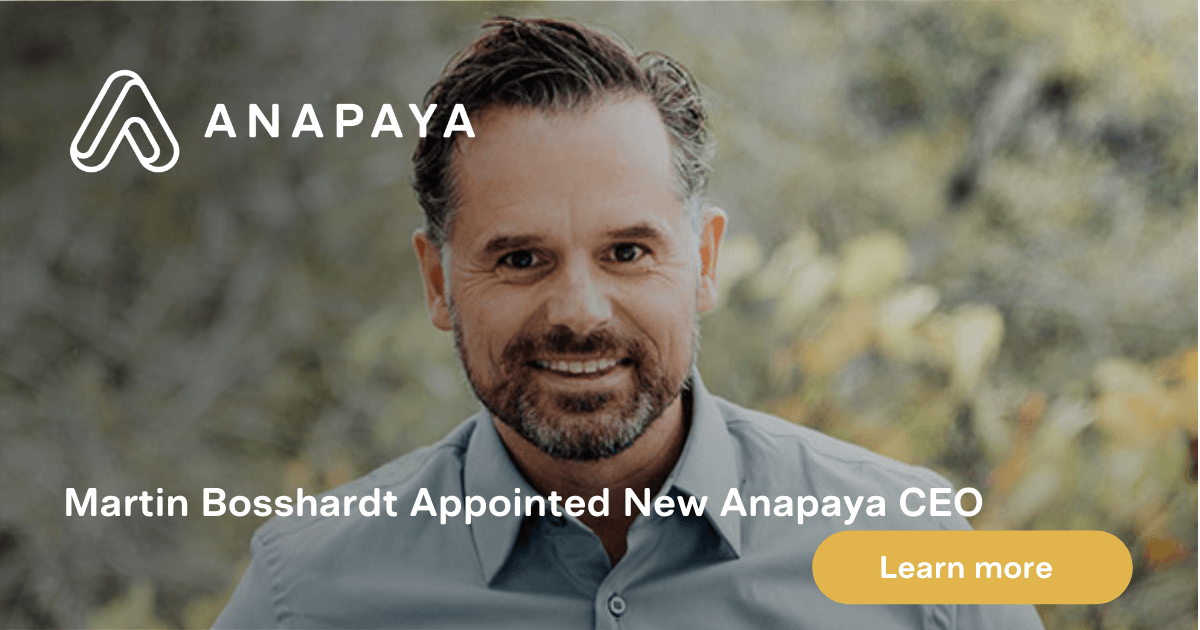 Martin Bosshardt Appointed New Anapaya CEO