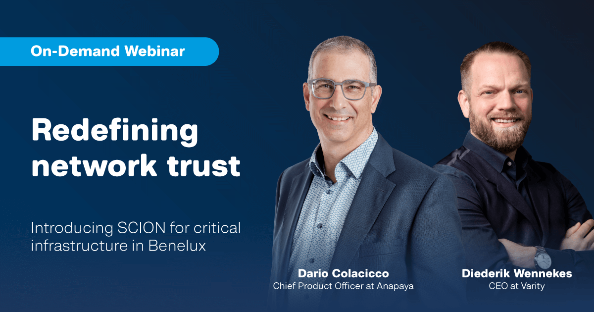 On-Demand Webinar - Redefining network trust