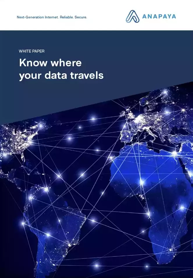 Know where your data travels