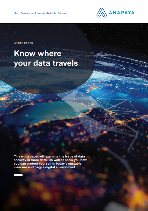 Know where your data travels