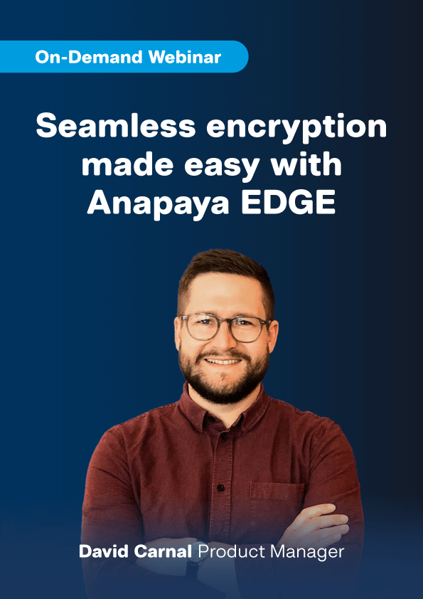 Seamless encryption made easy with Anapaya EDGE 